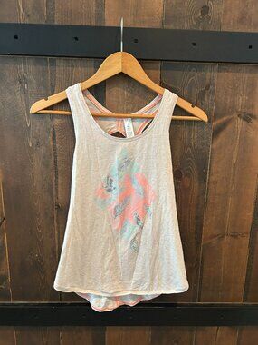Ivivva Flowy Tank with Cutout Girls Size 14